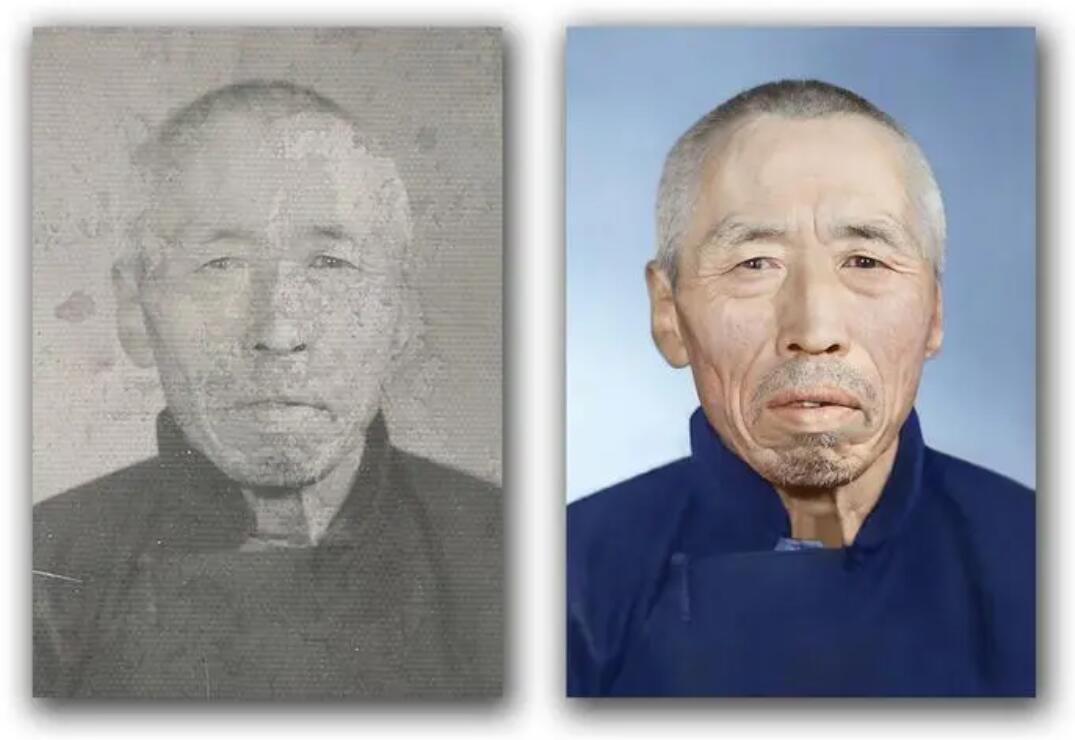 常平镇破损照片修复-56